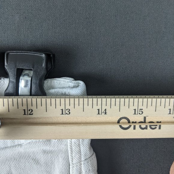 Good American Jeans Women 6 Good Curve White Denim High Rise Straight Ankle - Picture 10 of 16